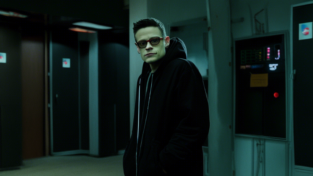 mr robot generated with Sora Video AI