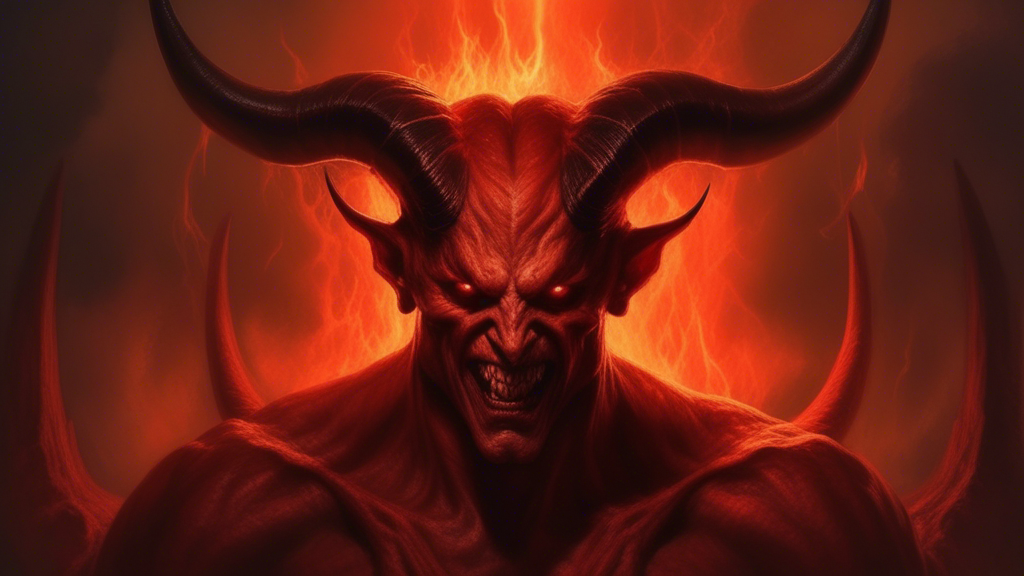 realistic, hell, satan, horns, evil generated with Sora Video AI