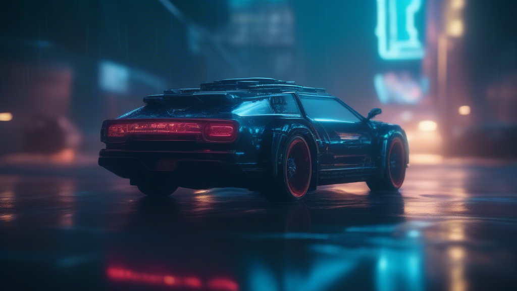 cyberpunk car, cool scene, award winning, 8k, cinematic generated with Sora Video AI