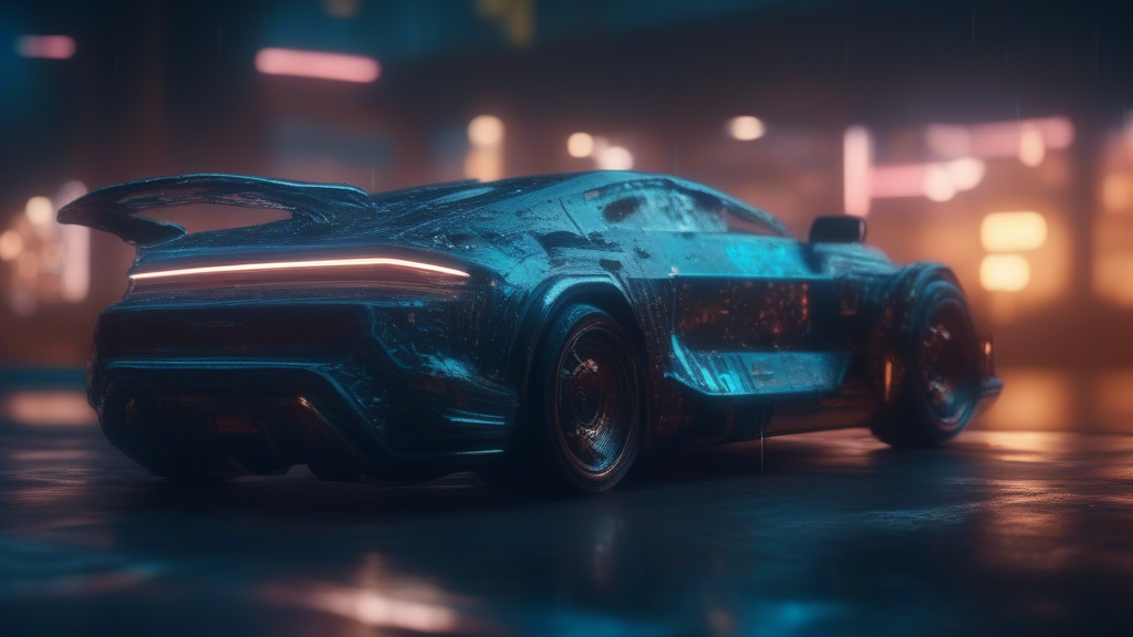 cyberpunk car, cool scene, award winning, 8k, cinematic generated with Sora Video AI