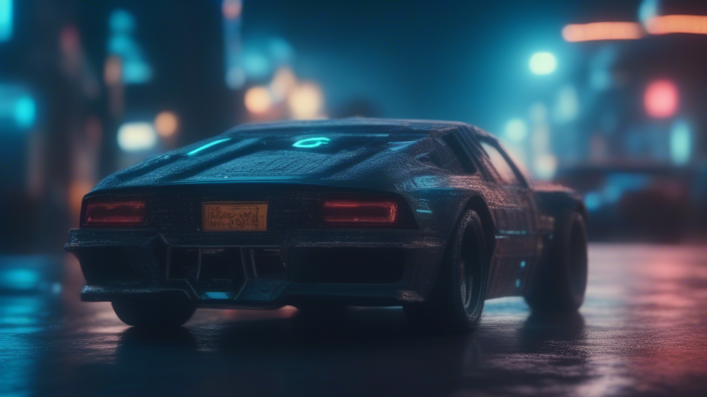 cyberpunk car, cool scene, award winning, 8k, cinematic generated with Sora Video AI