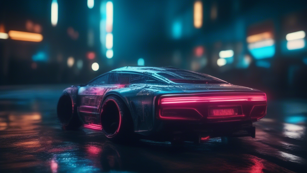 cyberpunk car, cool scene, award winning, 8k, cinematic generated with Sora Video AI