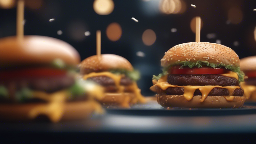 Infinite burgers generated with Sora Video AI