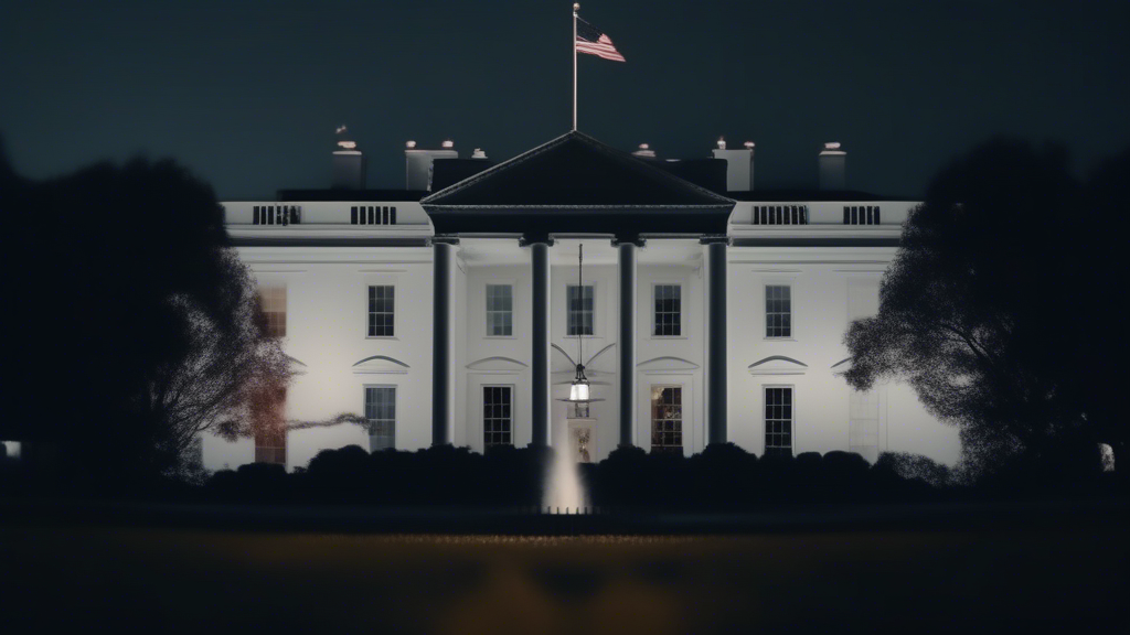 Video footage of the White House generated with Sora Video AI