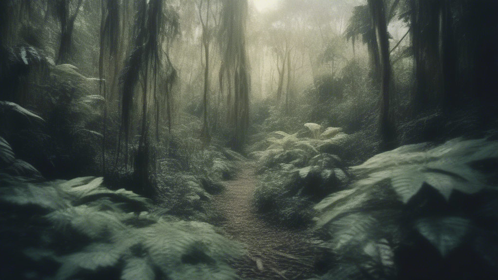 beautiful rainforest generated with Sora Video AI