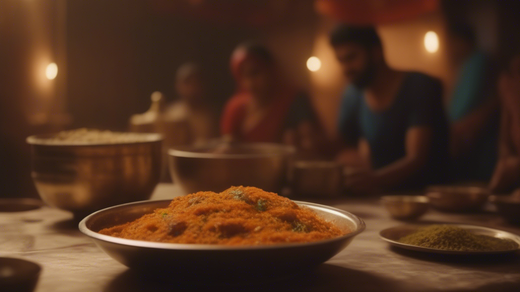 create an ad film based in india in the region of rajasthan for an app named RASOI that delivers authentic rajasthani food in local called bikaner generated with Sora Video AI