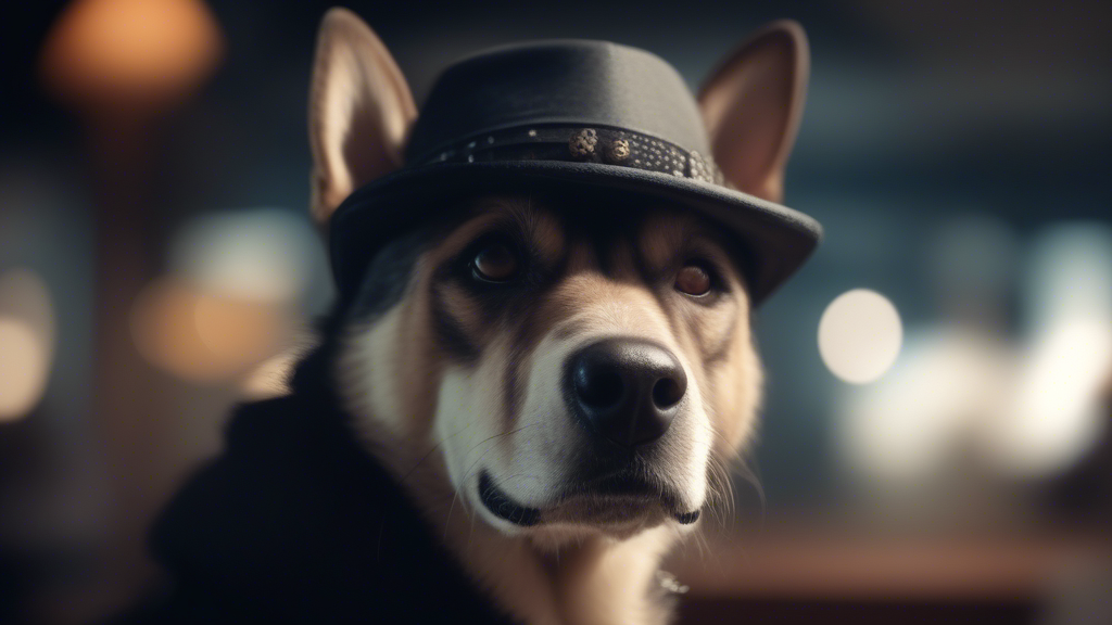 gangster dog generated with Sora Video AI