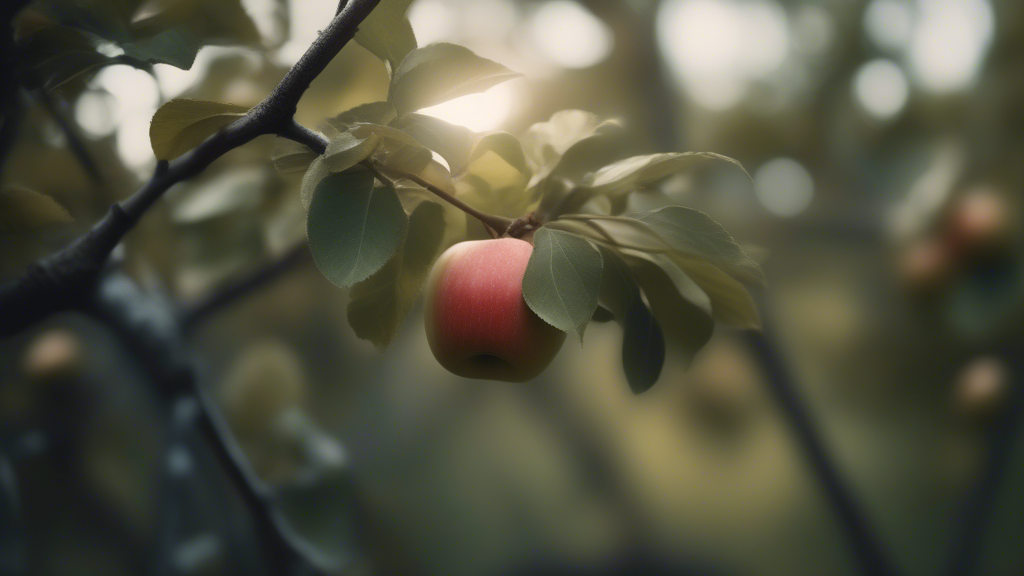 apple on tree generated with Sora Video AI